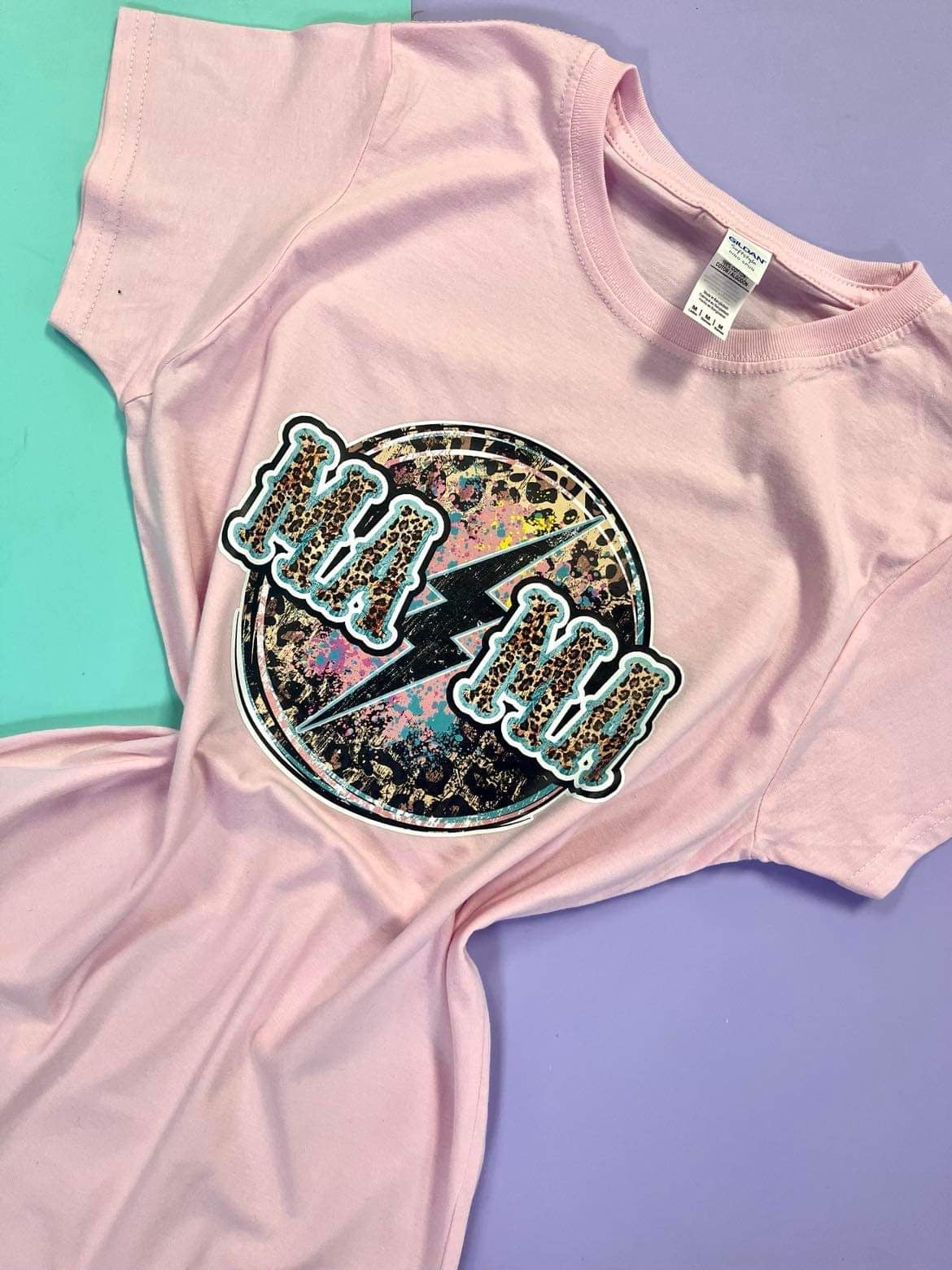 Mama Bolt Printed Tee