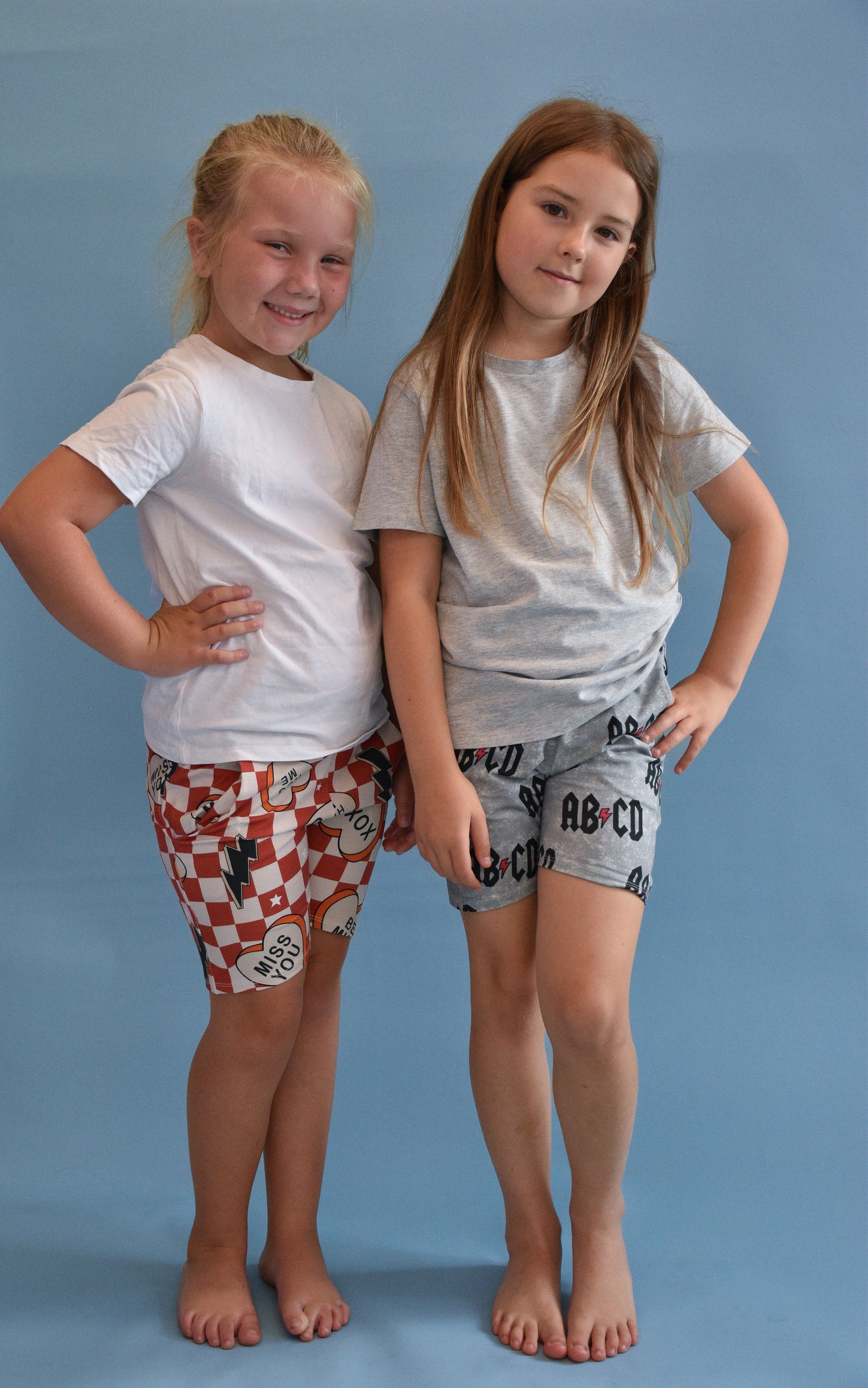 Pre Made Hearts Jogger Shorts | Bold & Playful Kids Shorts