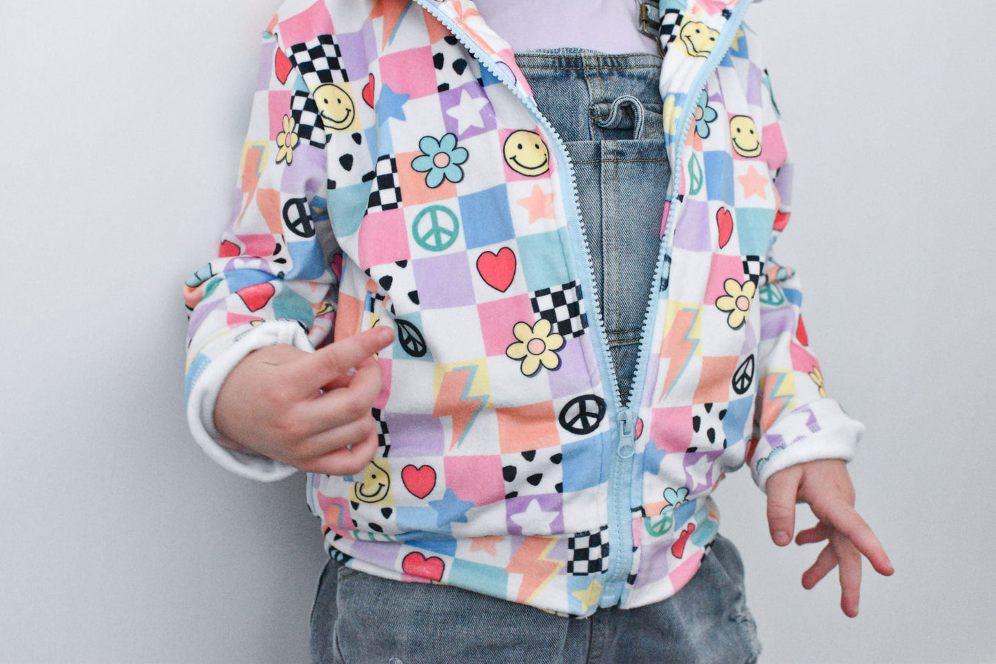 Groovy Check Kids Fleeces