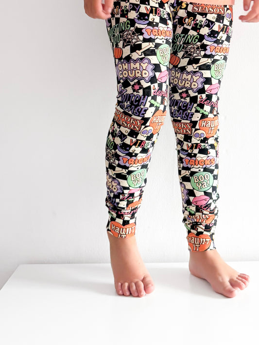 Haunt It Leggings, Harems and Flares