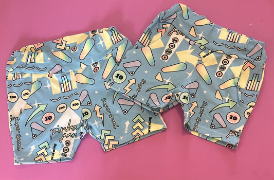 Pre Made Pin Ball Jogger Shorts