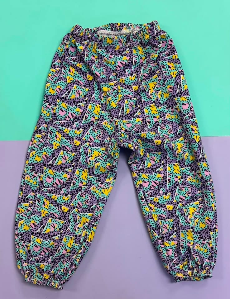 Snazzy Shapes Kids Baggy Trousers