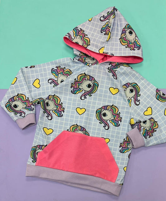 Pre Made Pastel Ponies Kangaroo Hoodies