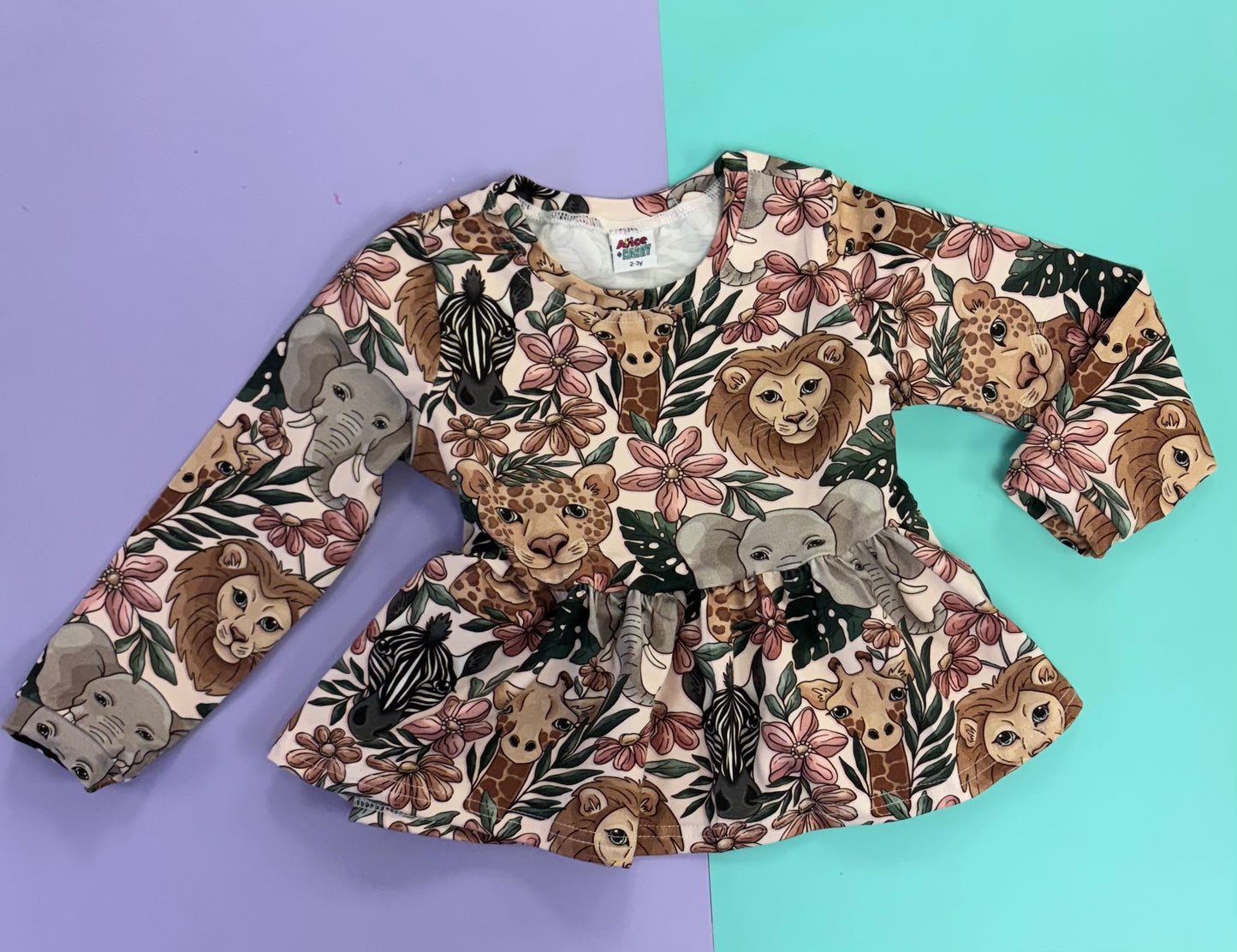 Safari Blossom T-Shirts, Peplums and Vests (All Styles)