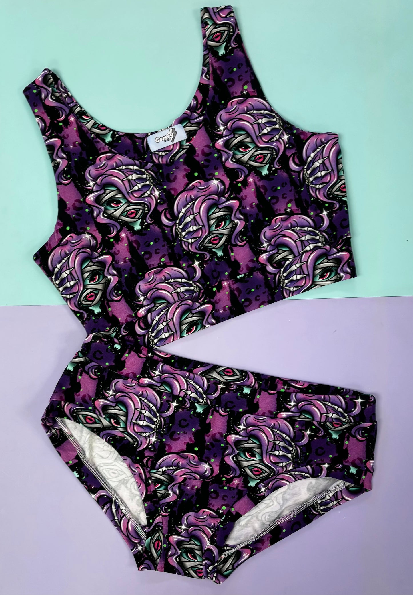 Pre Made Comfy Adult Pants - Mumma Spooky