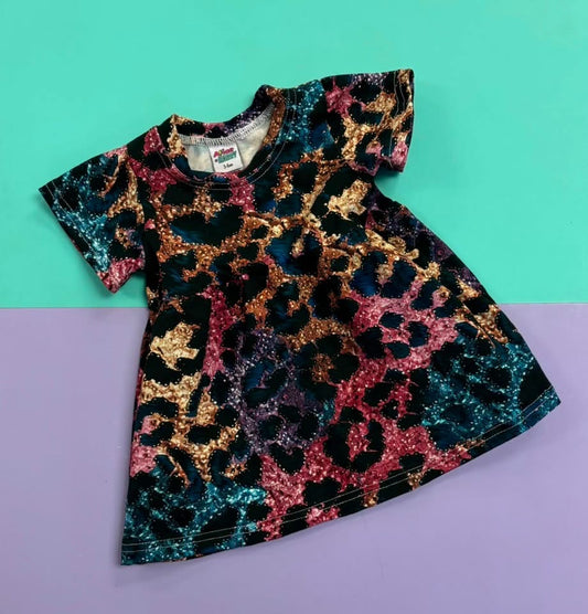 Glitter Leopard Dresses (All Styles)