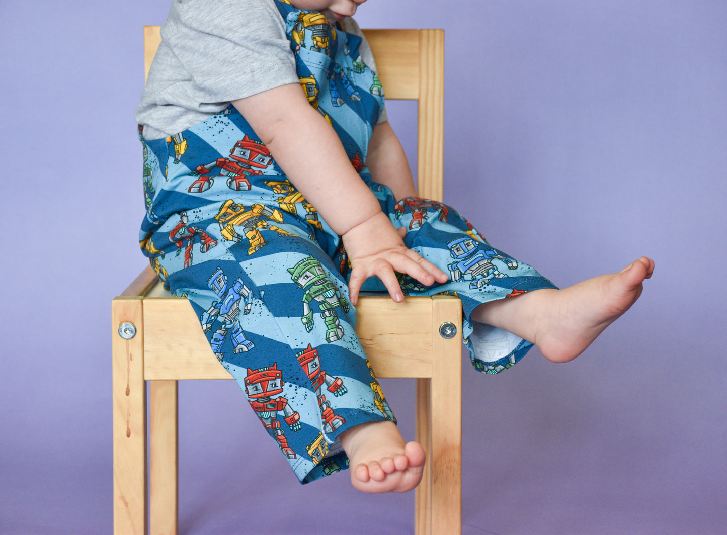 Pre Made Super Robot Wide Leg Dungs