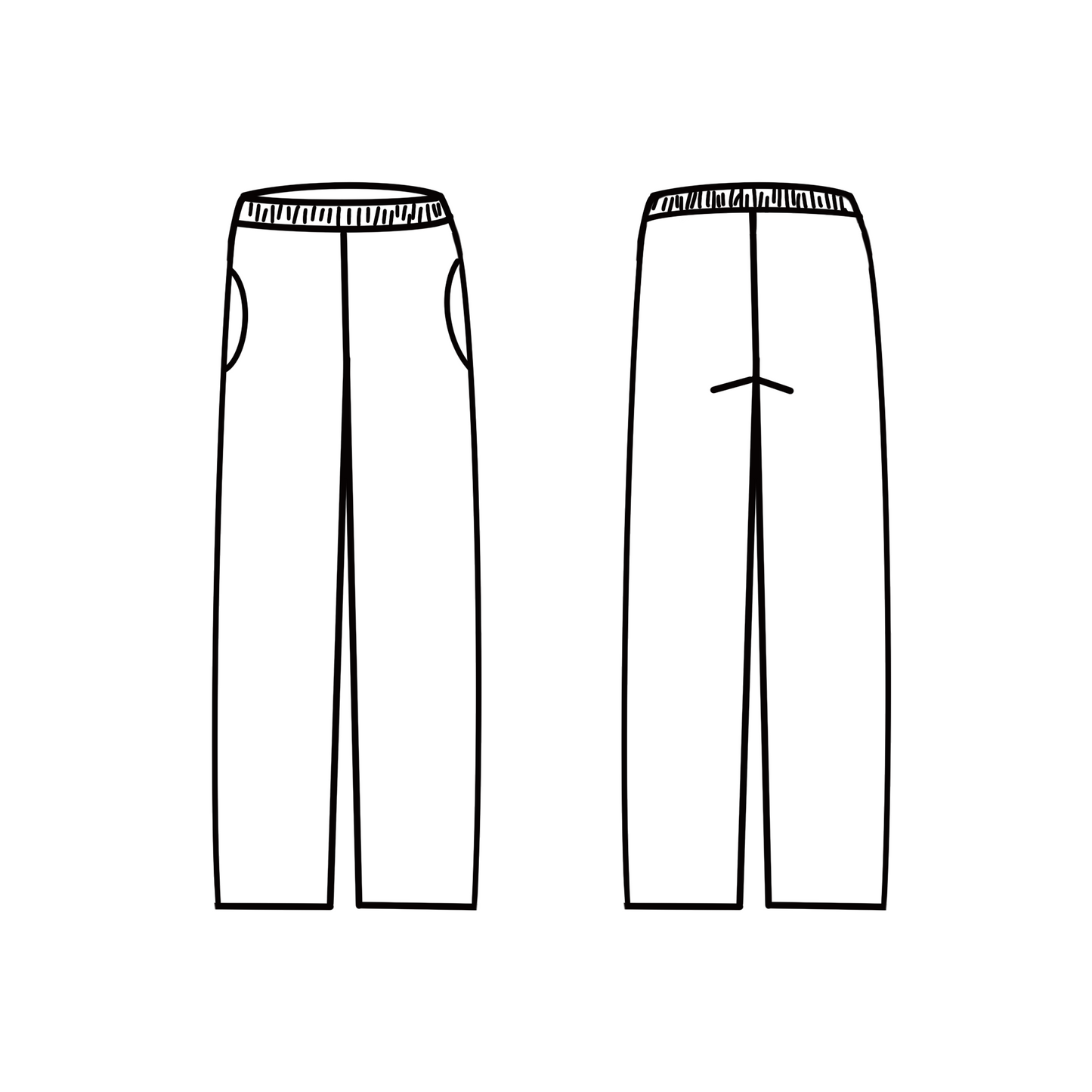 Rad Summer Adult Baggy Trousers (FT)