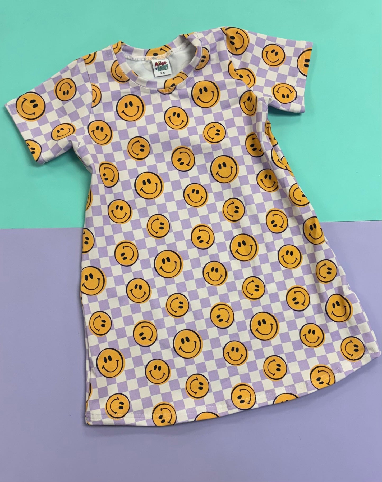Lilac Smiley Check Dresses (All Styles)
