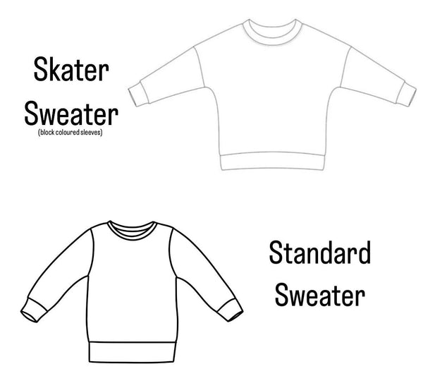 Skate N’ Smile Lightweight Sweatshirts