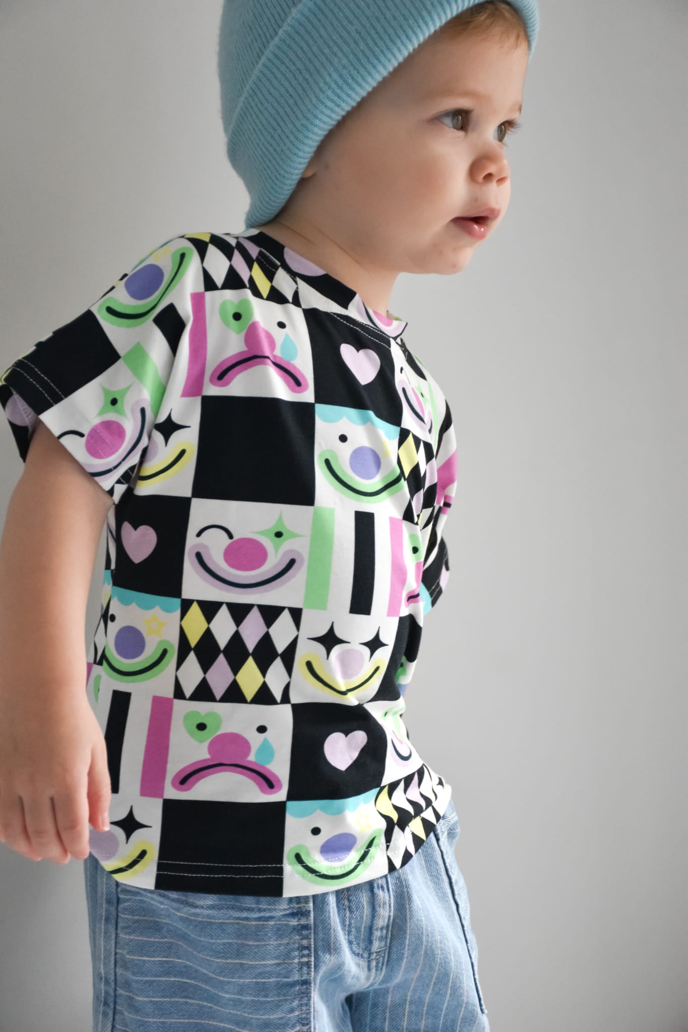 Just Clownin T-Shirts, Peplums and Vests (All Styles)