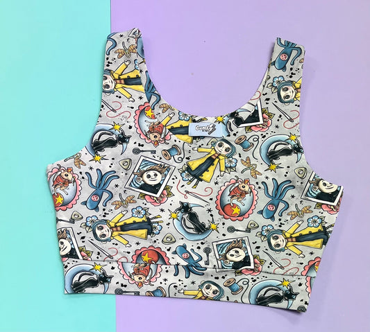 Comfy Adult Crop Top - The Other Design - Ready Made