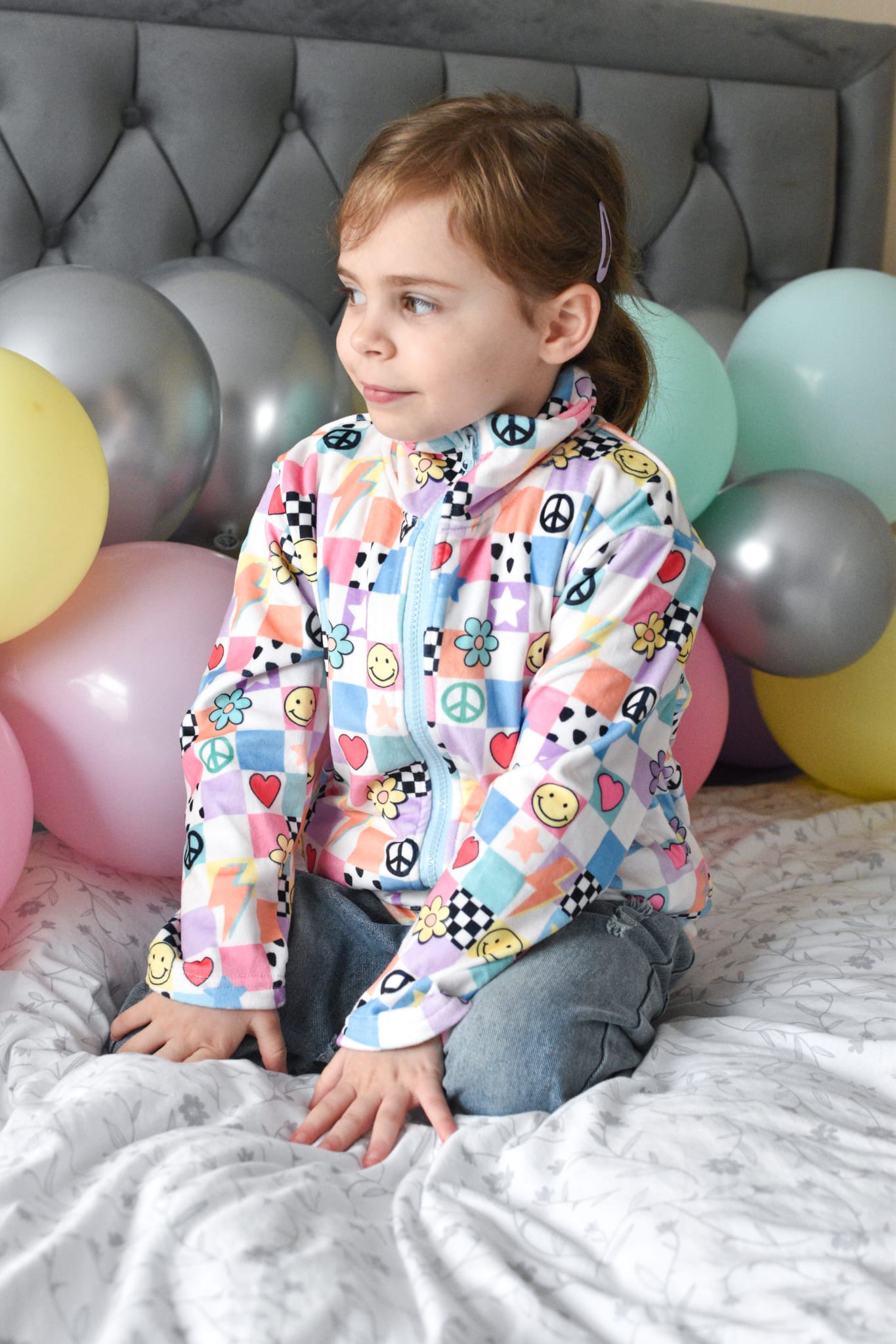 Groovy Check Kids Fleeces