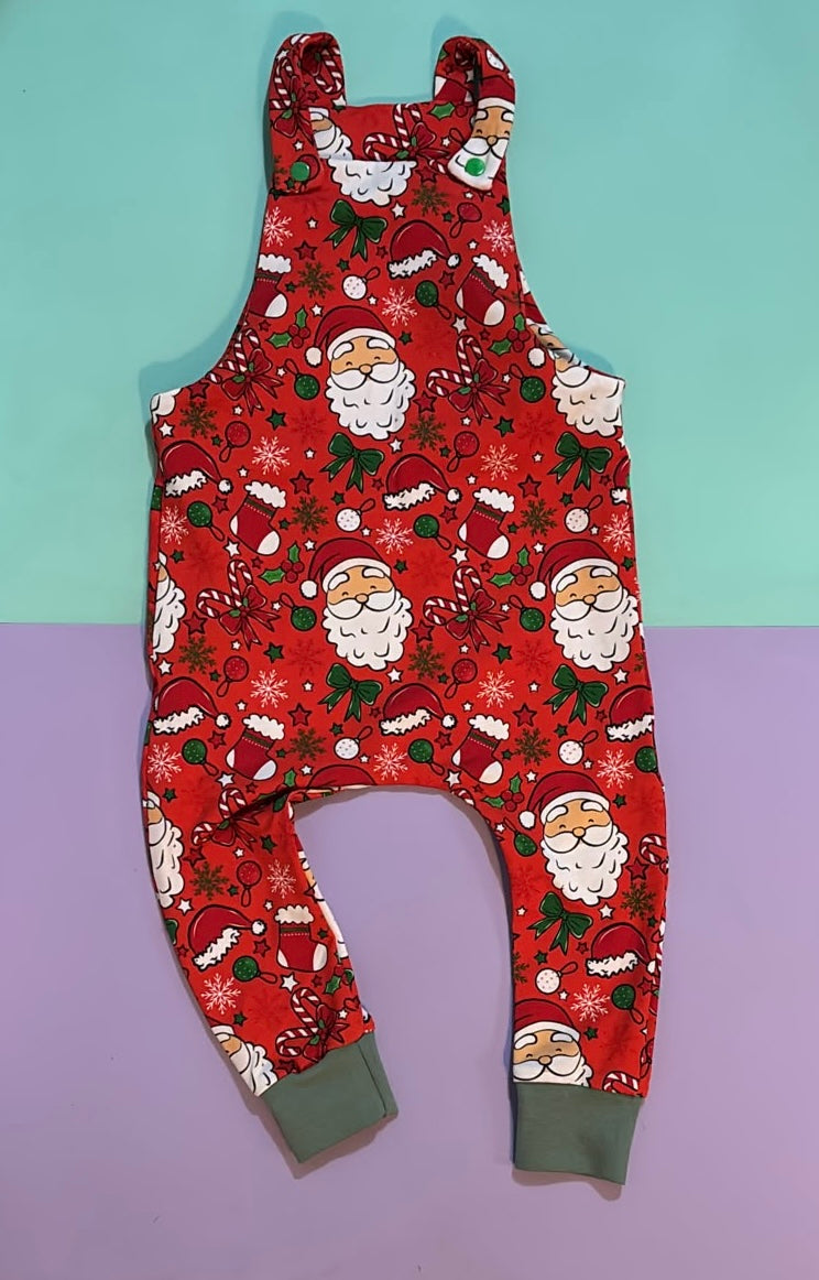 Pre Made Jolly Santa Dungarees