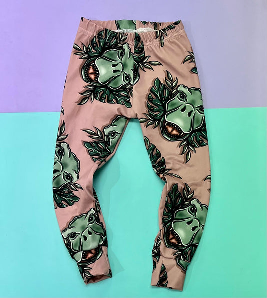 Pre Made Dusky Dino Leggings
