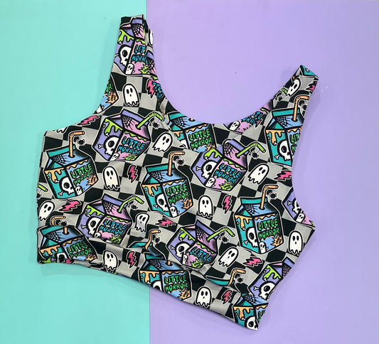 Little Horror Box Adult Crop Top