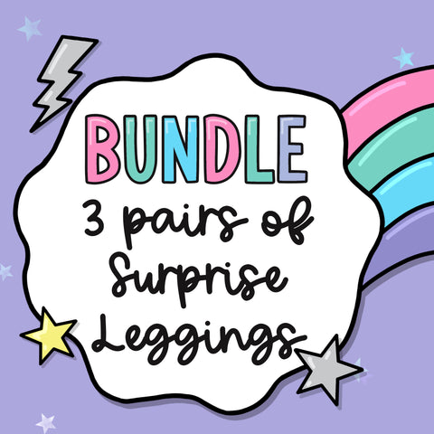 Surprise Leggings or harems - 3 Pair Bundle