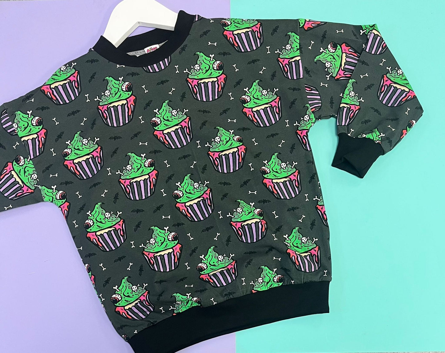 Pre Made Creepy Cupcakes Slouchy Sweaters