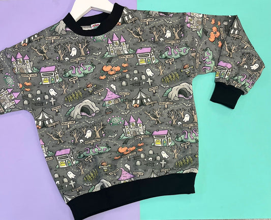 Pre Made Monster Maps Slouchy Sweaters