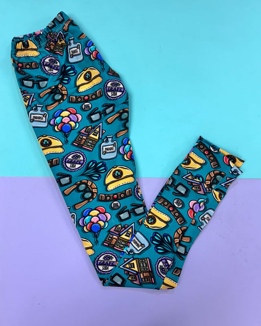 Pre Made Soaring Through The Clouds Leggings