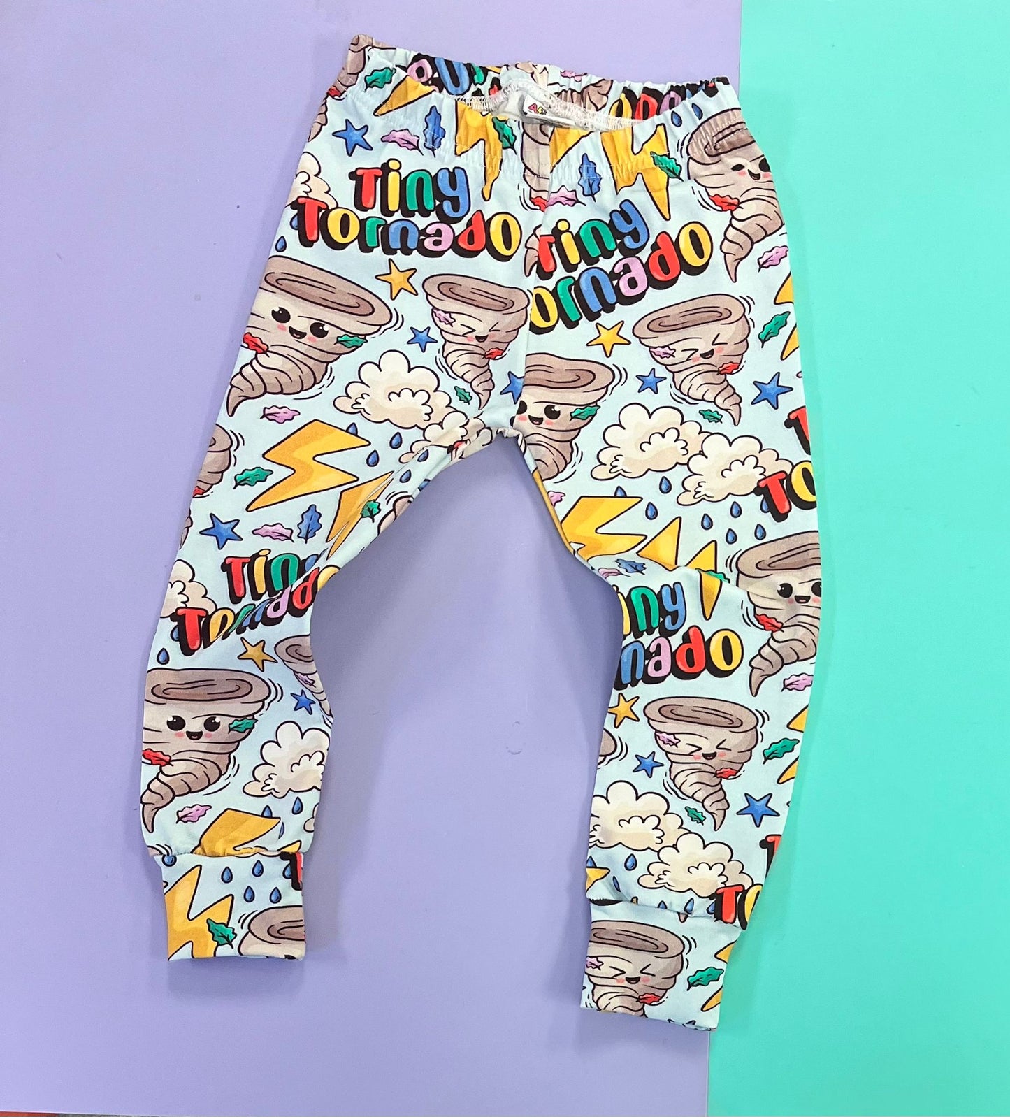 Tiny Tornado Leggings, Harems and Flares