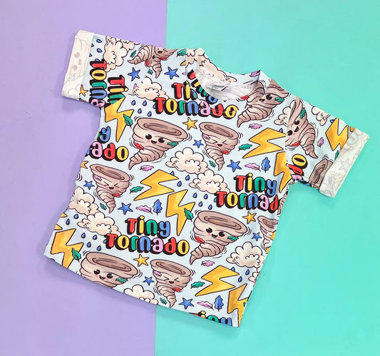Tiny Tornado T-Shirts, Peplums and Vests (All Styles)