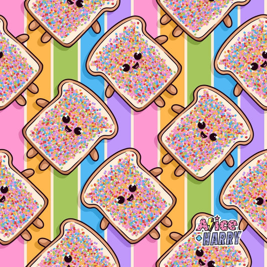 Sprinkle Toast Pullover Romper