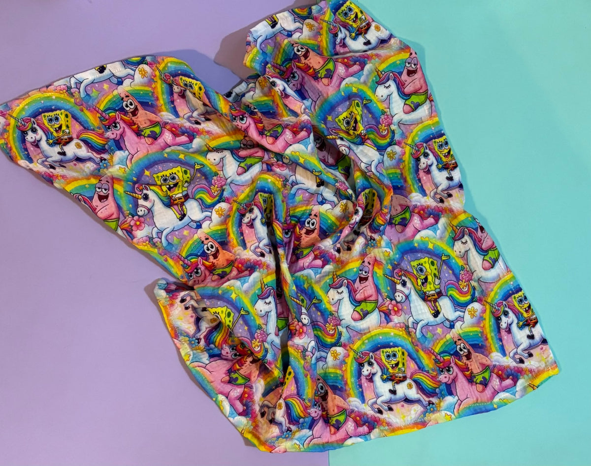 Pre Made Frolicking Friends Small Muslin