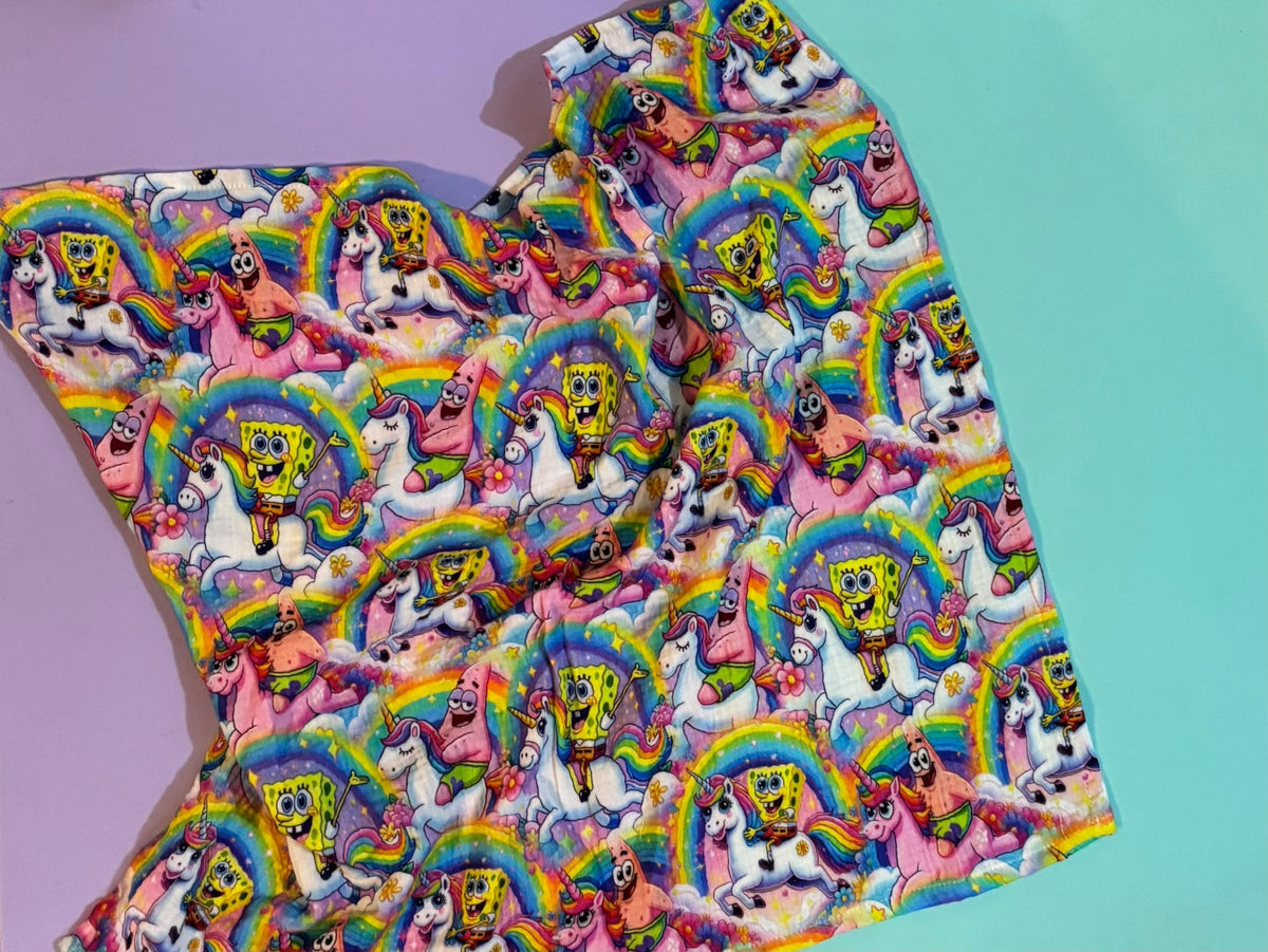 Pre Made Frolicking Friends Small Muslin