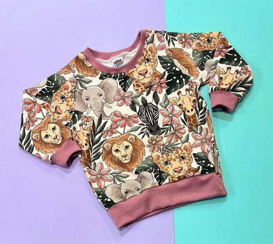 Safari Blossom Sweatshirt