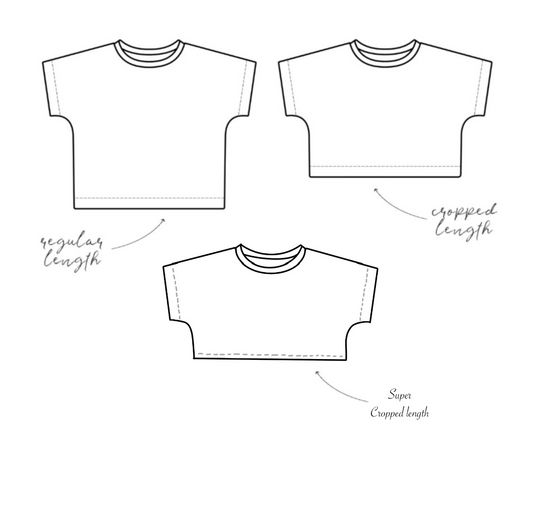 Childrens Boxy Tees (Bigger Sizes, up to 9-10y)