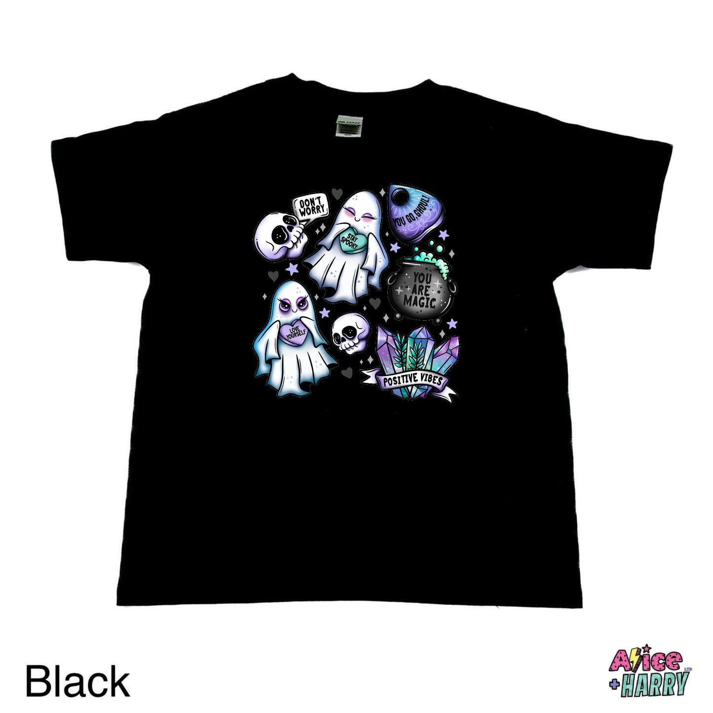 Positive Vibes Printed Tee