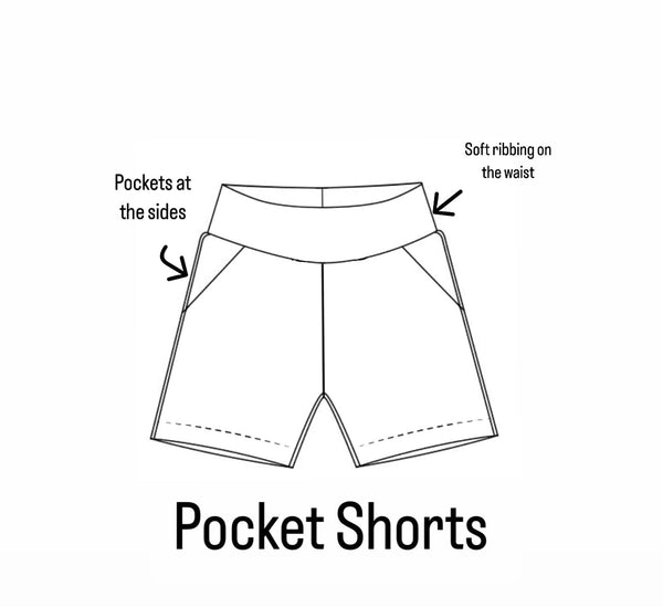 Retro Doodles Shorts
