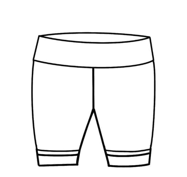 Space Scoop Adult Cycle Shorts