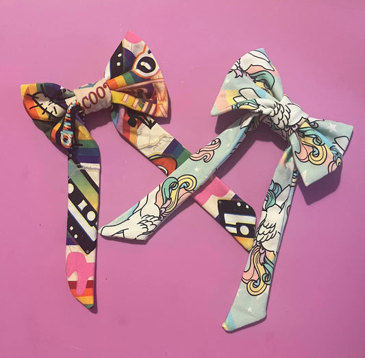 FIVER FRIDAY - Surprise Oversized Bows, Bow Bobbles, Topknots and Cozy Headbands